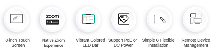 touch screen,remote device,roompanel in conference room