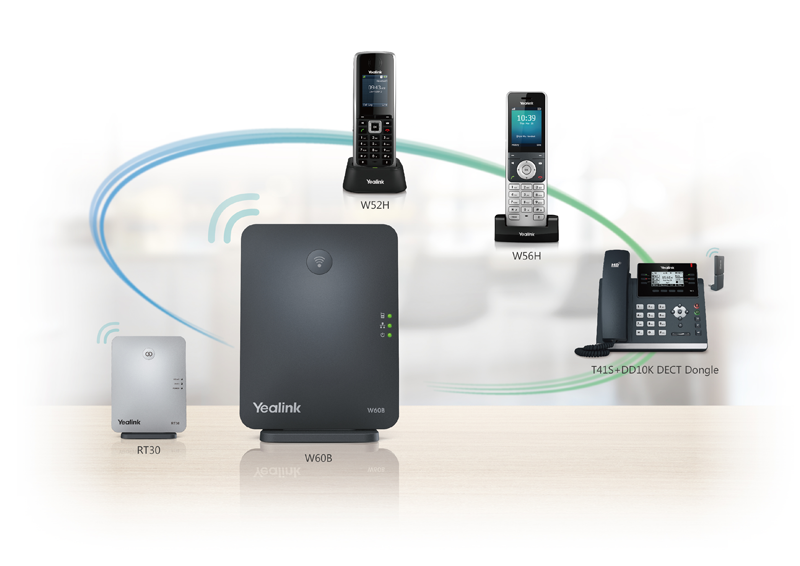 Yealink W41P DECT Desk Phone Package (include: T41S + W60B Base + DD10K Dongle) 5 Yealink W41P DECT Desk Phone Package (include: T41S + W60B Base + DD10K Dongle) - Sipmax Technology Group - HK Yealink Distributor - ????N?z