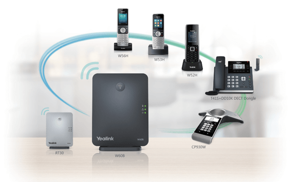 Seamless compatibility with Yealink W60B DECT Base 