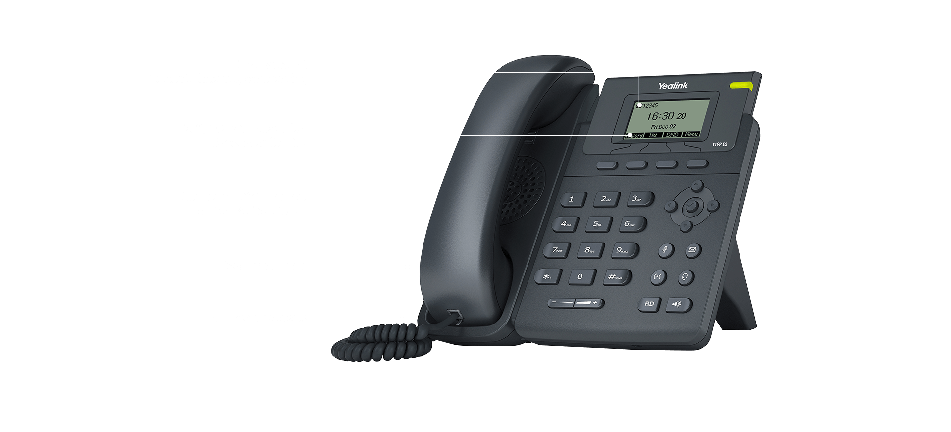 Yealink T19P ve Yealink SIP T19 E2 IP Telefon