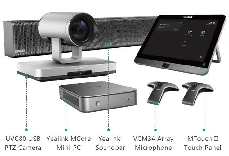 MVC800 II - Microsoft Teams Room System for medium and large rooms | Yealink