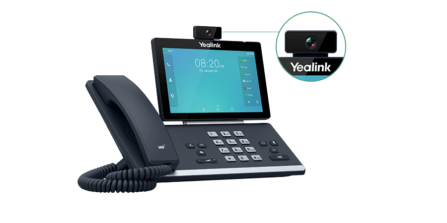 Yealink SIP-T58A with Camera - Smart Business Phone - Voice Communication | Yealink