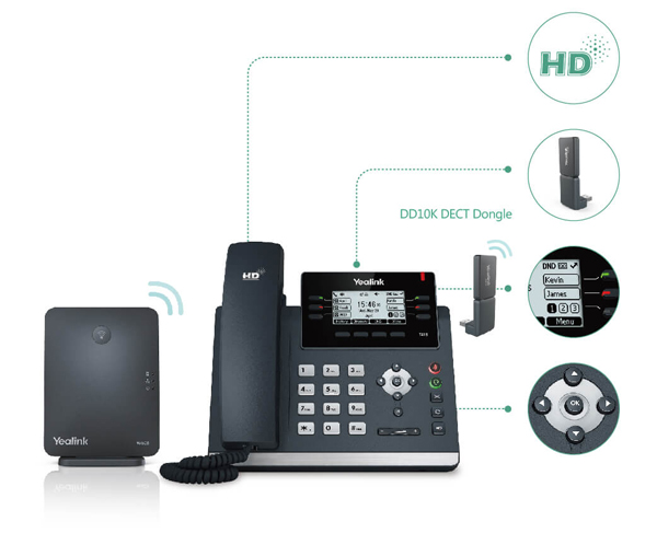 W41P DECT Desk Phone