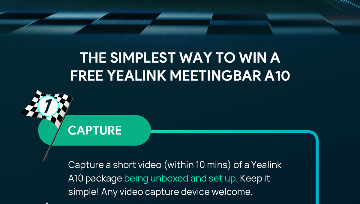 Capture a short video of a Yealink A10 package being unboxed and set up