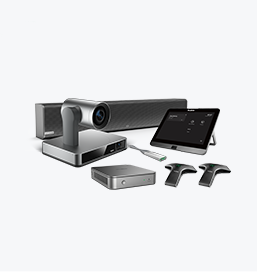 Yealink MVC860 designed for Microsoft teams room system, contains a  bundle of video conference equipment, including a video conference camera.