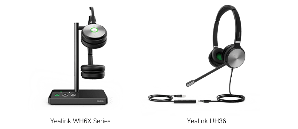 Yealink Wireless/Wired USB Headsets