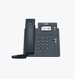 Un téléphone IP d'entrée de gamme à double ligne  plus puissantSystème téléphonique professionnel, système téléphonique IP, téléphone de bureau professionnel