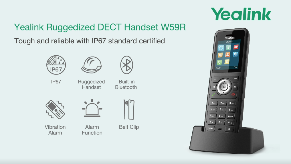 DECT IP Phone w73h. Дополнительная трубка Yealink w73h. Базовая станция Yealink w70b.