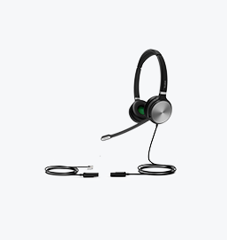 QD to RJ wired headset