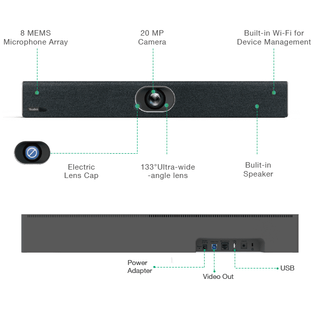 Camera hội nghị Yealink UVC40 | Maitel