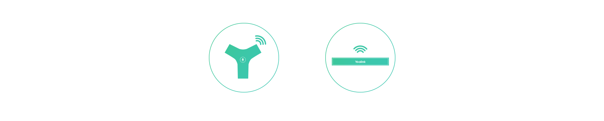 sound pickup features of video conferencing hardware