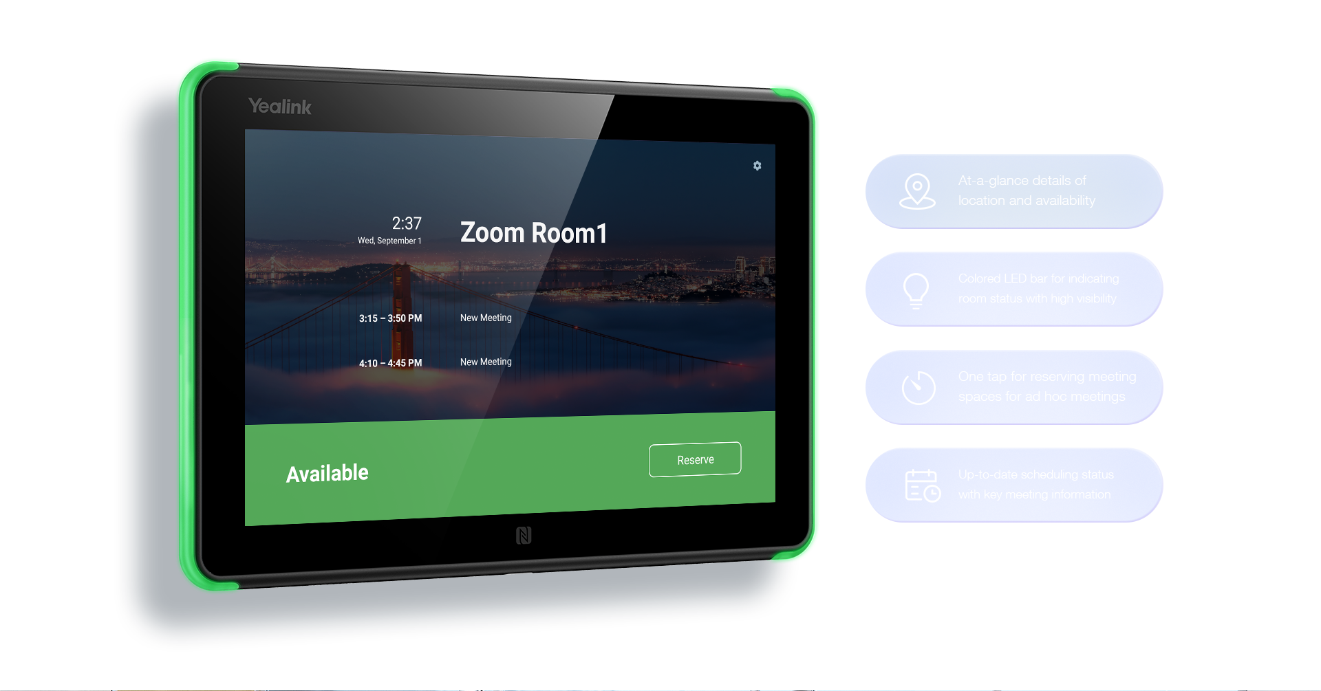 Room Scheduling Solution,conference room,touchscreen