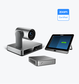 Yealink ZVC860 is designed for large zoom rooms, equipped with 4K conference room camera.