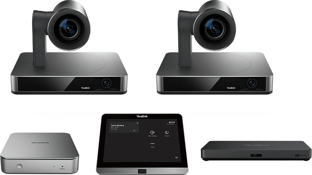 yealink mvc960 has a camera that follows you, it is a video conferencing equipment designed for large rooms.