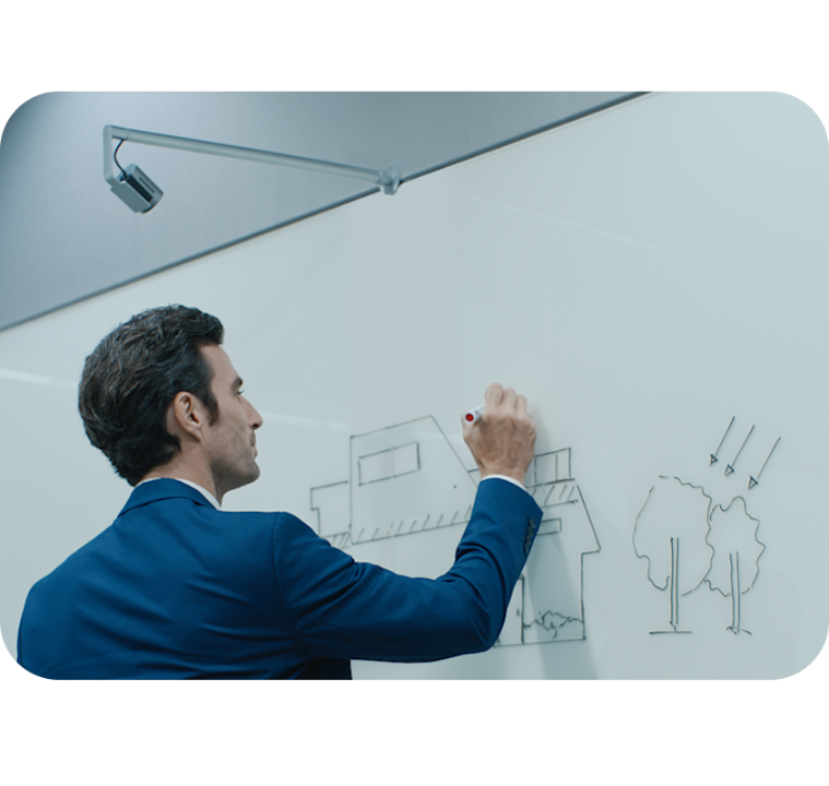 Yealink content camera for zoom in small conference rooms