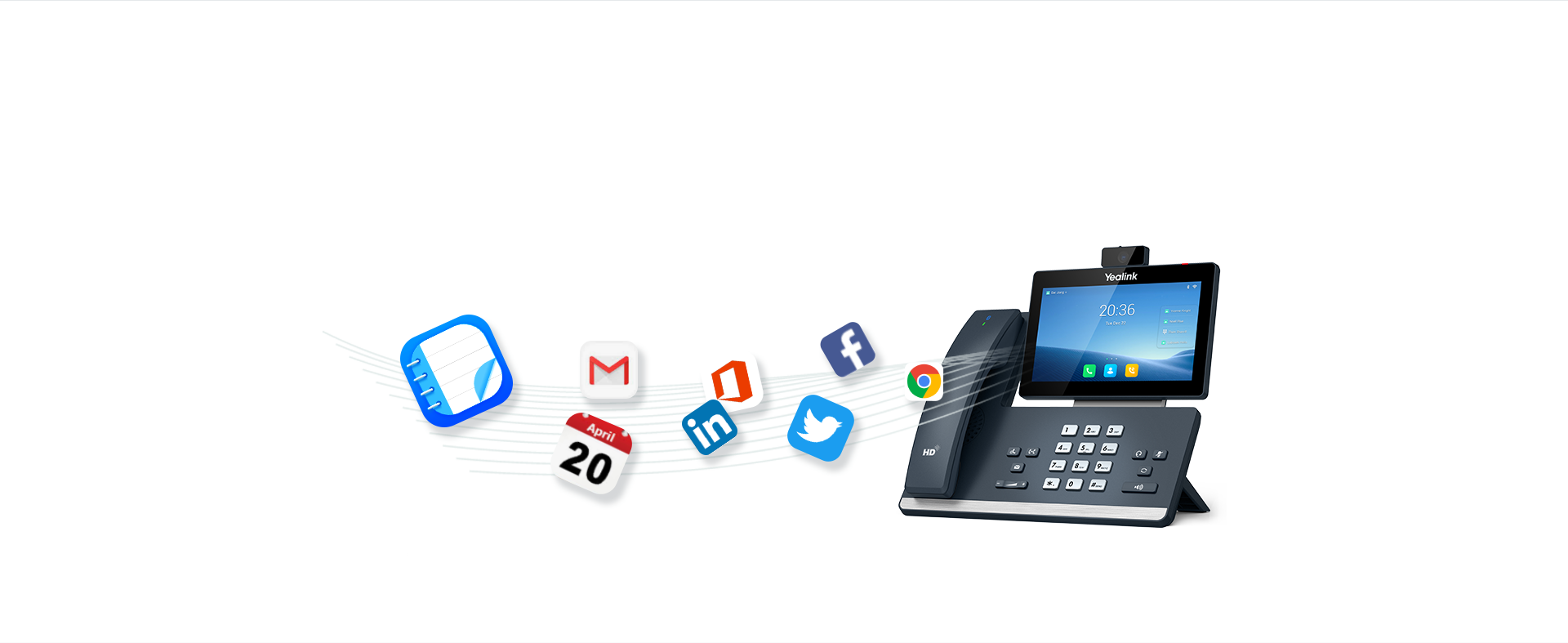 téléphone sip, téléphone VoIP de bureau, service de téléphonie IP