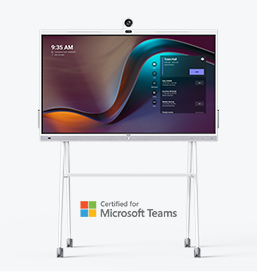 conference room display Microsoft Teams Whiteboard/TV, smart whiteboard