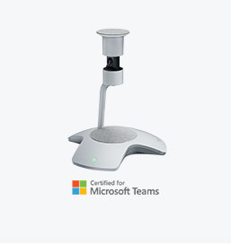 Intelligente 360°-All-in-One-Kamera für kleine bis mittlere Microsoft Teams-Räume