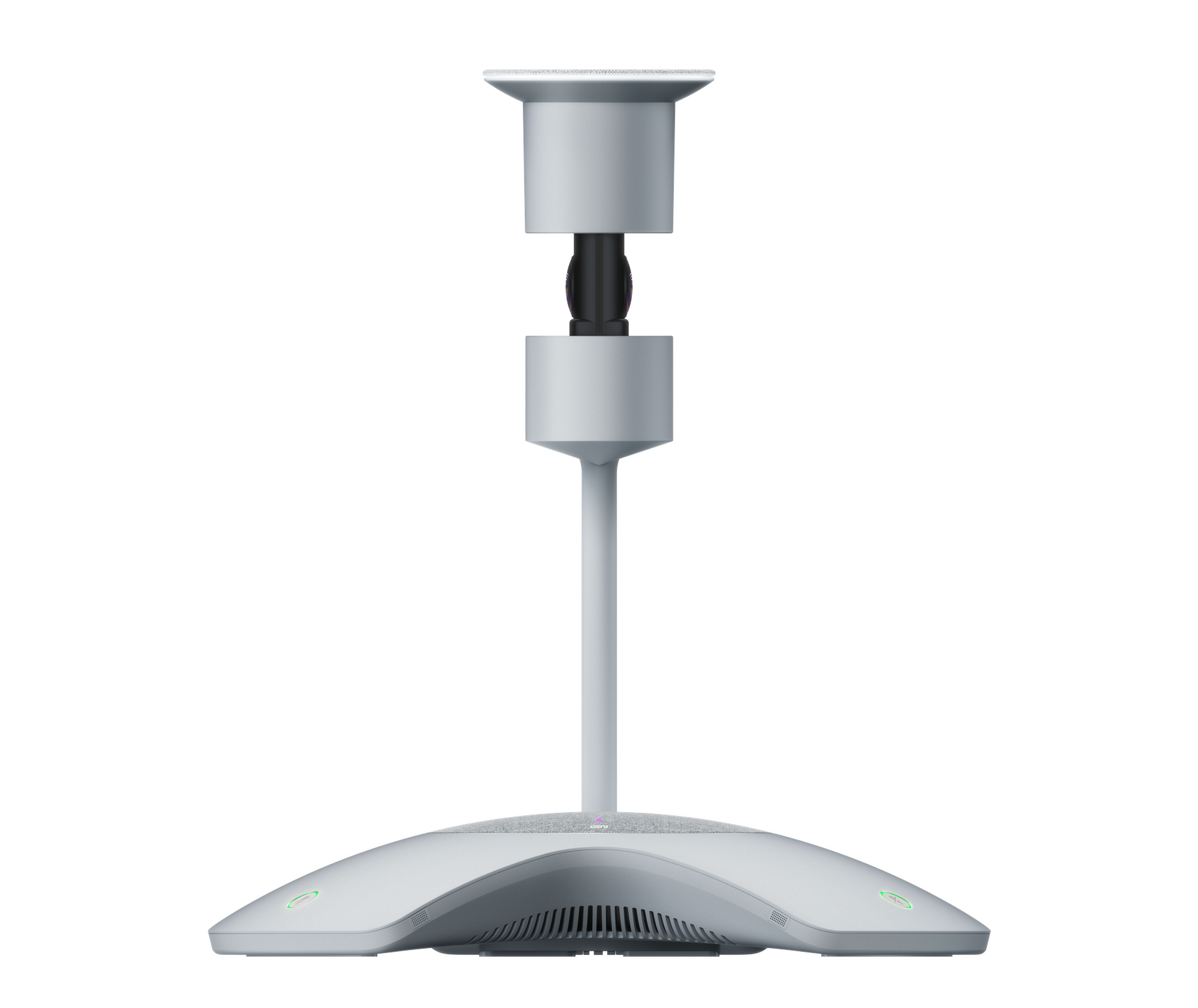 Port de câblage SmartVision 60 à l'arrière, vue avant avec couvercle de confidentialité électrique fermé