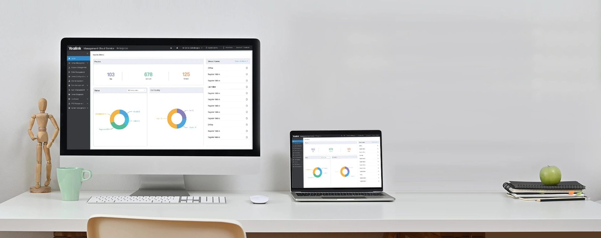 UVC85-BYOD Video Conferencing device supports centralized device management