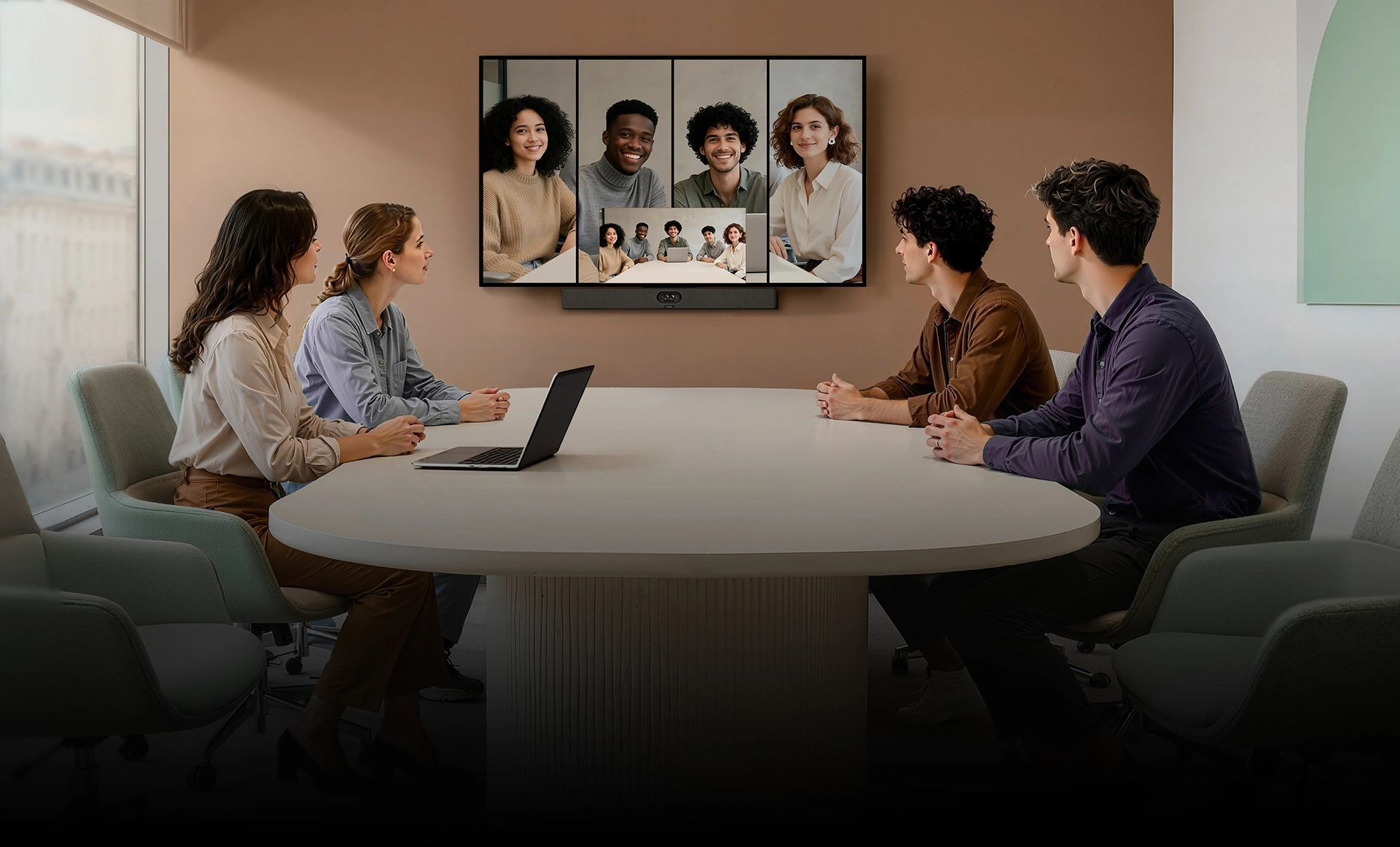 Application Scenarios for meetingboard Pro in conference Meeting Room
