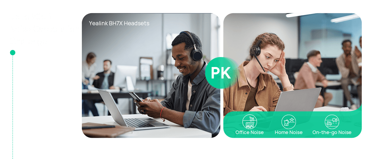 auriculares bluetooth para negocios, cancelación de ruido.