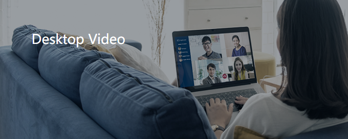 Executives now can join a video conference from their own office desktop or even from home without moving to a fixed conference room, saving time and increasing convenience and efficiency.