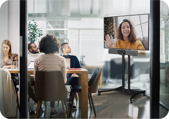 Video conferencing offers the flexibility of conducting meetings from any location