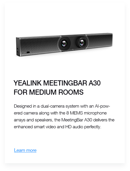 Yealink zoom room equipment for medium conference rooms
