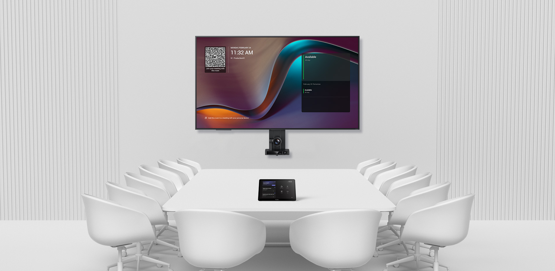 Yealink MeetingDisplay – jednoduchá inštalácia bez vývrtu do steny