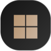 Represents the native whiteboard feature for real-time collaboration in Microsoft and Zoom.